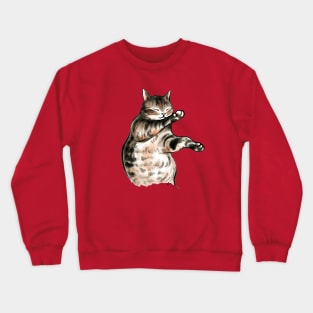 KungFu cat master Crewneck Sweatshirt